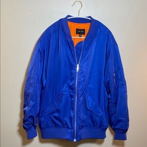 💕3/$50 BUNDLE Love Tree Men's Vibrant Blue Bomber Jacket